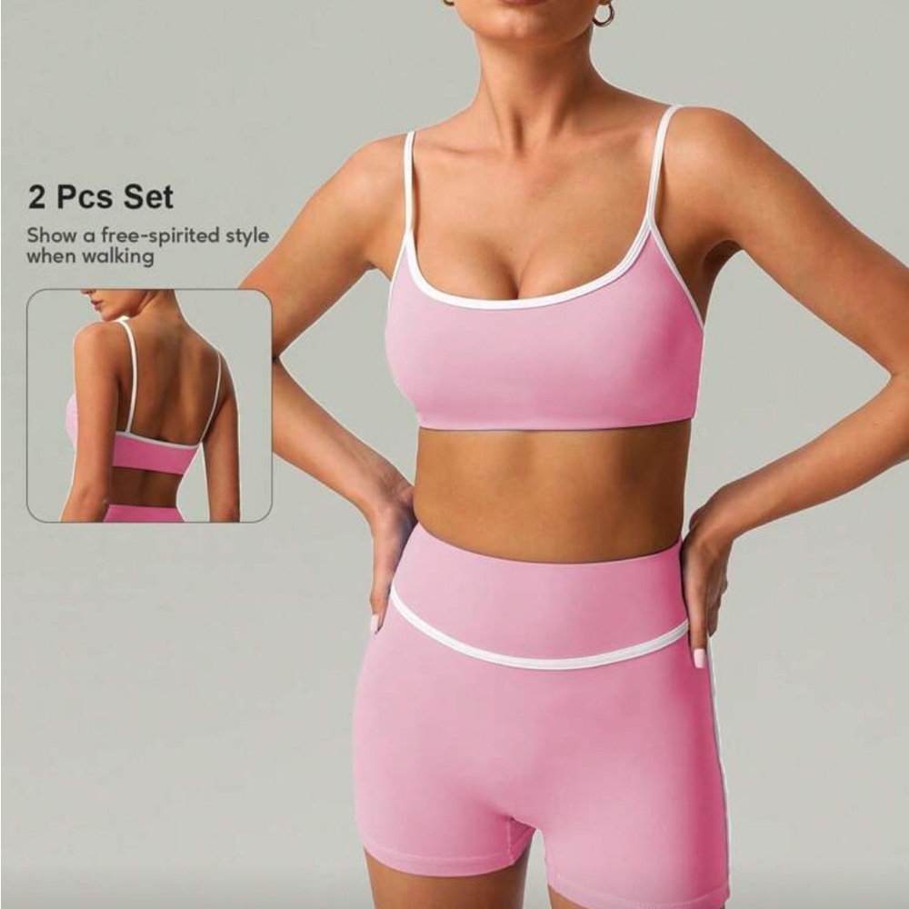 Women's Pink Intimate Set